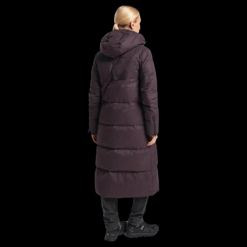 Tenson Shanna 2.0 Down Coat Women Aubergine New