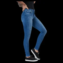 Only Shape Life Reg Skinny Blue Blå Online