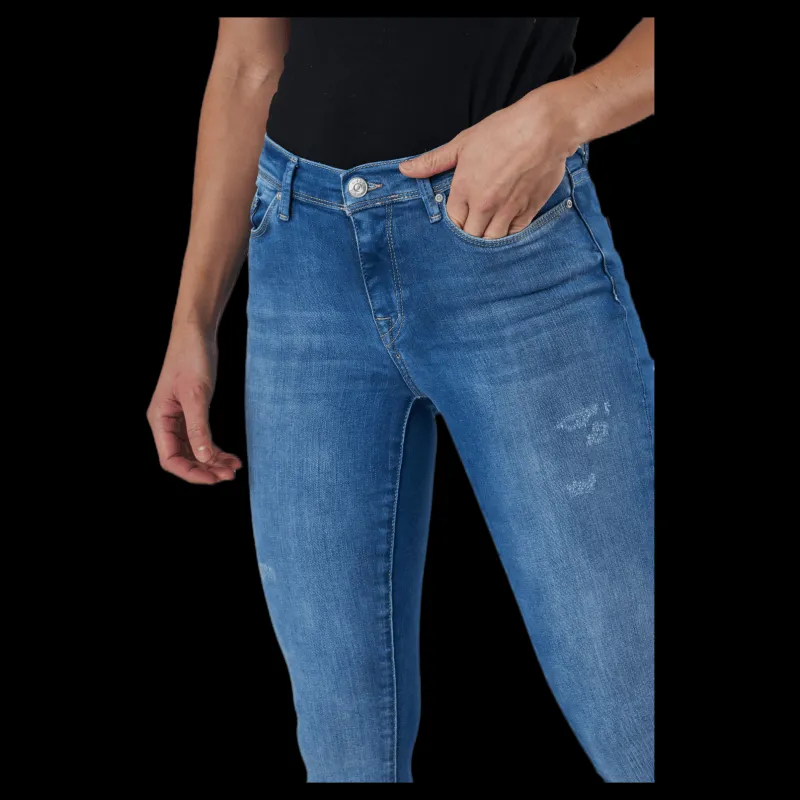 Only Shape Life Reg Skinny Blue Blå Online