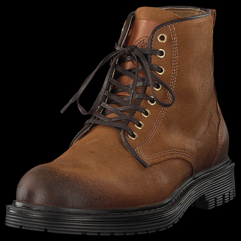 Sale Sneaky Steve Sharp Whiskey Suede Brun