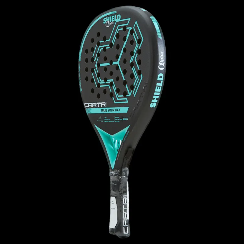 New Cartri Shield Alpha Black/green Svart