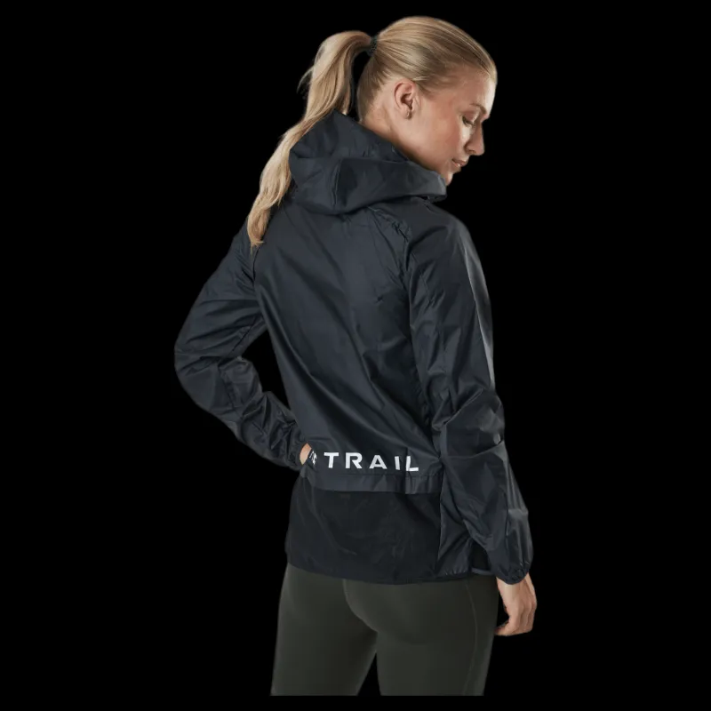 Clearance Nike Shield Trail Running Jacket Black Svart