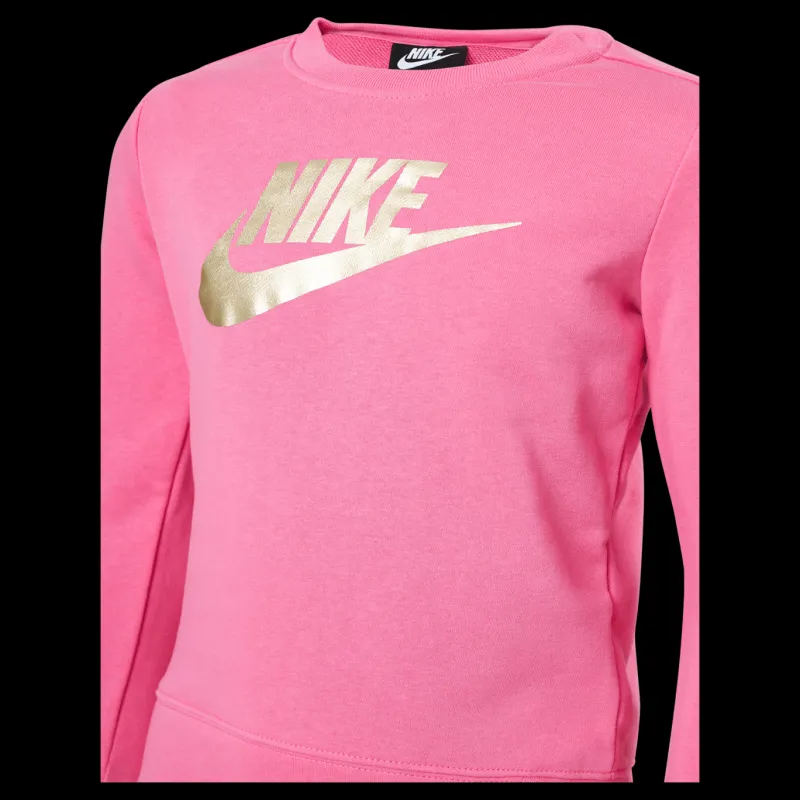 Nike Shine Crew Jr Pink Rosa New