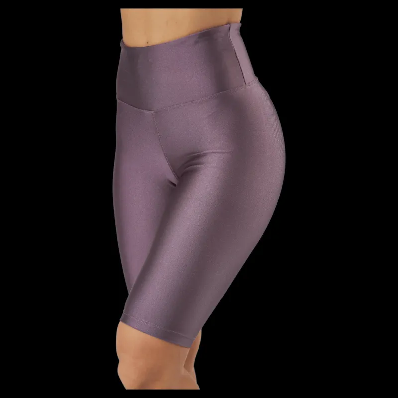 Röhnisch Shiny Biker Tights Black Plum Lila Online