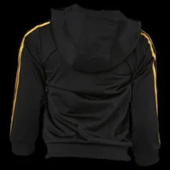 adidas Shiny Hooded Jogger Set Infant Black/Gold Svart Hot