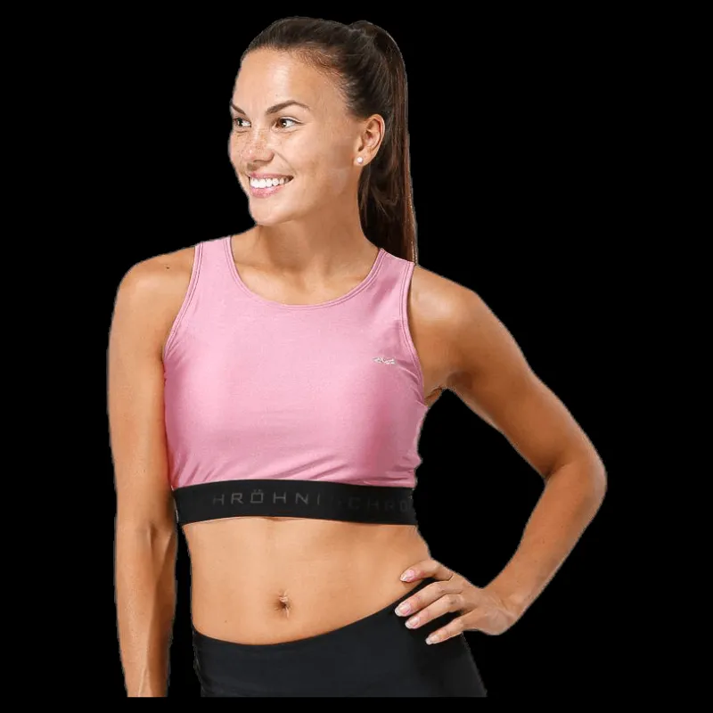 Hot Röhnisch Shiny Sports Top Pink Rosa