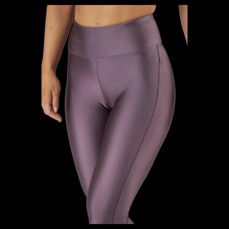 Röhnisch Shiny Tights Black Plum Lila Best