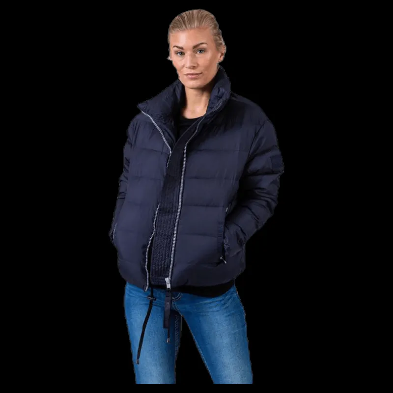 Svea Short Light Weight Jacket Blue