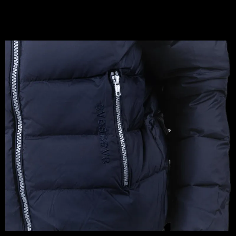 Svea Short Light Weight Jacket Blue