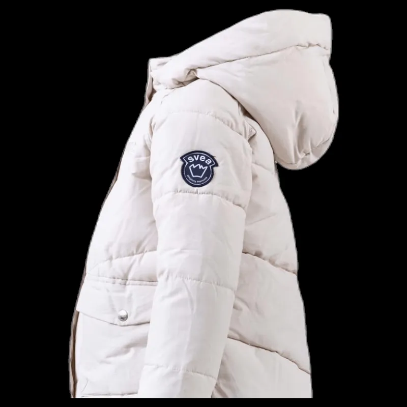 Best Svea Short Padded Junior Jacket White Vit