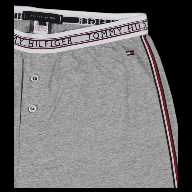 Hot Tommy Hilfiger Short Sleep Light Grey Heather Grå
