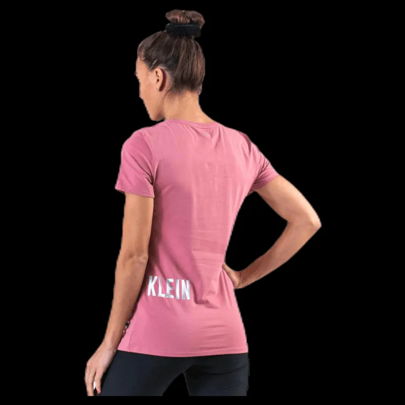New Calvin Klein Short Sleeve T-Shirt Pink Rosa