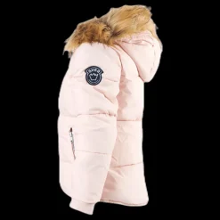 Svea Short Slim Jacket Junior Pink Rosa Discount