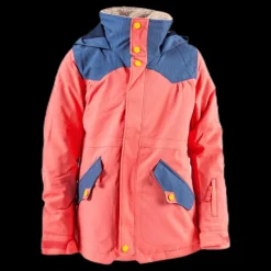 Burton Shortleaf Dryride Parka Youth Orange/Blue Orange och Blå Sale