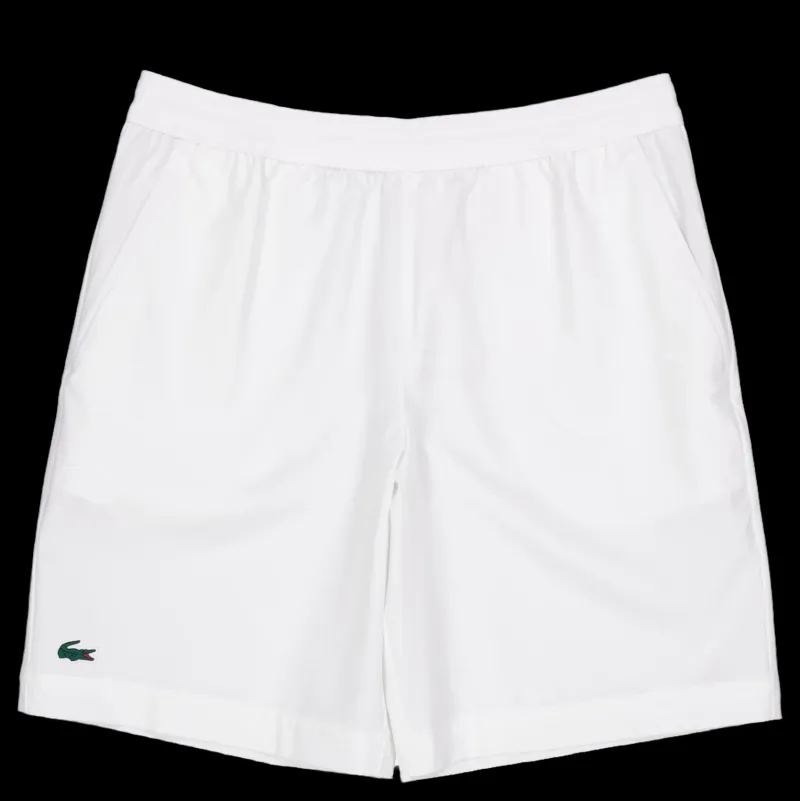 Outlet Lacoste Sport Shorts Core Performance White Vit