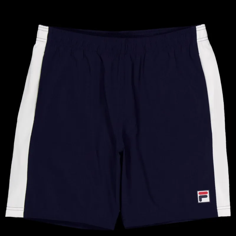 Fila Shorts Jakob Navy/white Blå Clearance