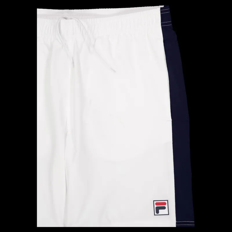 Online Fila Shorts Jakob White/navy Vit