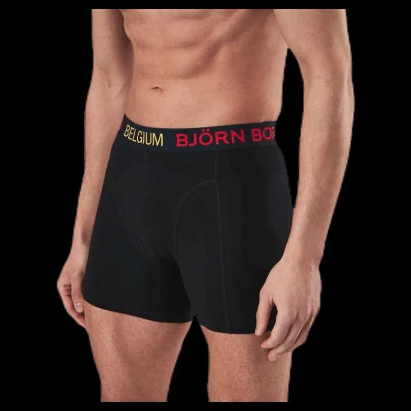 Björn Borg Shorts Sammy Belgium 2-pack Black Svart Sale