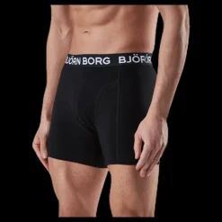 Björn Borg Shorts Sammy France 2-pack Black Svart