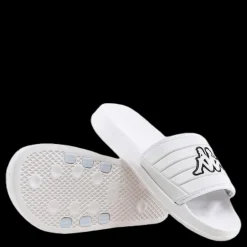 Kappa Shower Slipper Lablo White/Black Vit och Svart Hot