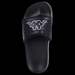 Kappa Shower Slipper Lablo White/Black Vit och Svart Online