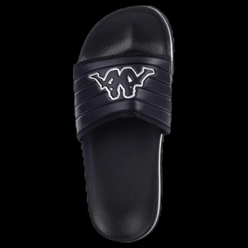 Kappa Shower Slipper Lablo White/Black Vit och Svart Online