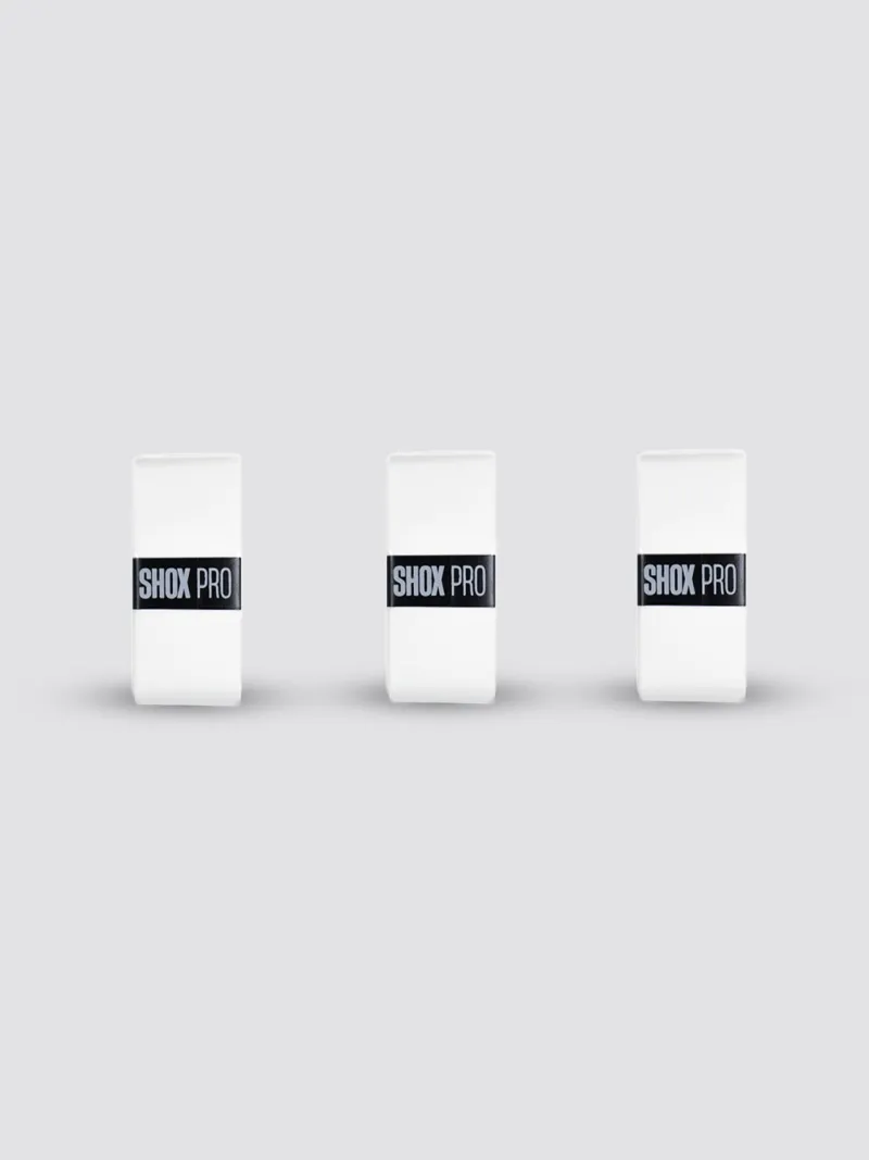 SHOX Pro Overgrip 3-pack White Vit Outlet