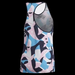 adidas Sid All Over Print Tank Pink/White Flerfärgad