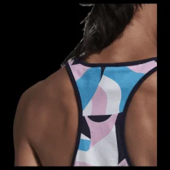 adidas Sid All Over Print Tank Pink/White Flerfärgad