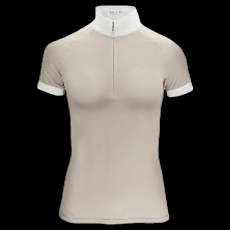 Sale Jacson Sienna Competition Tech Top Beige