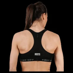 Discount Mons Royale Sierra Sports Bra Black Svart