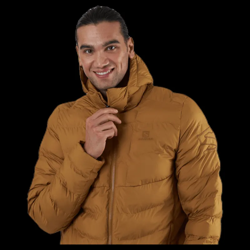 Salomon Sight Storm Hoodie Yellow Gul New