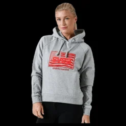 Svea Signe Hood Grey Grå Hot