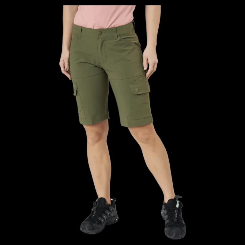 New Kari Traa Signe Shorts Tweed Grön