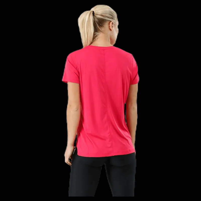 Discount ASICS Silver SS Top Pink Rosa