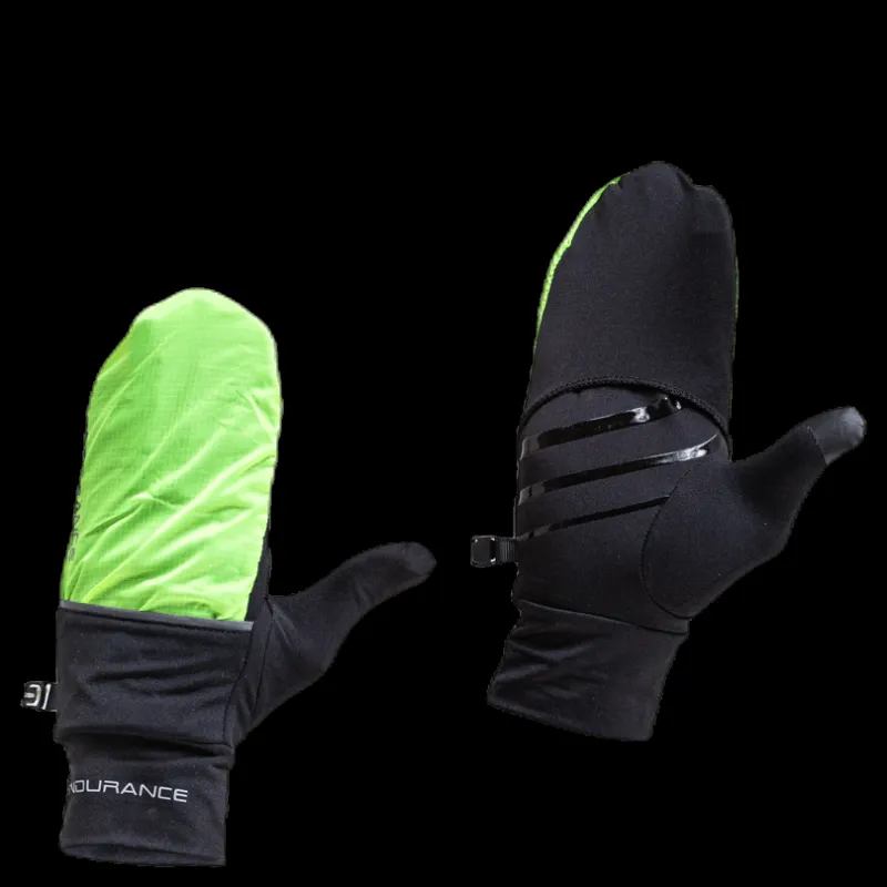 New Endurance Silverton Run Mittens Yellow Gul
