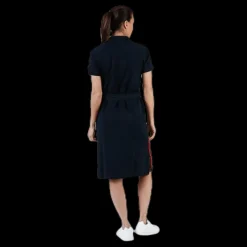 Tenson Simone Dress Blue Svart Sale