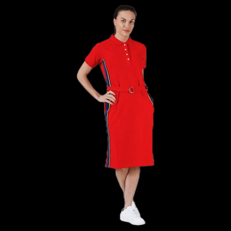 Tenson Simone Dress Red Röd Hot