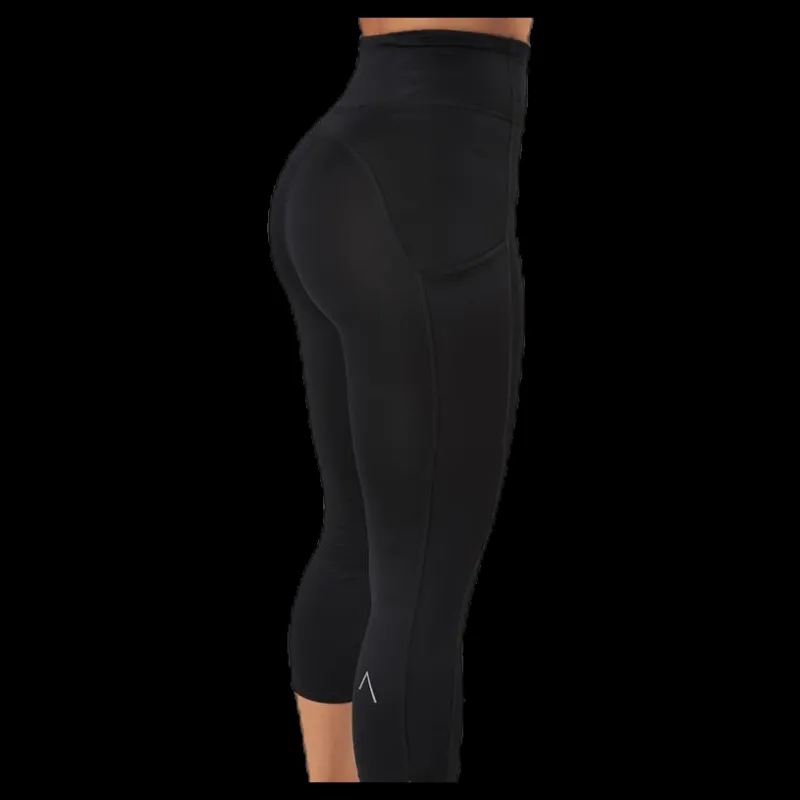 BLACC Sirius 3/4 Tights Black Svart Sale