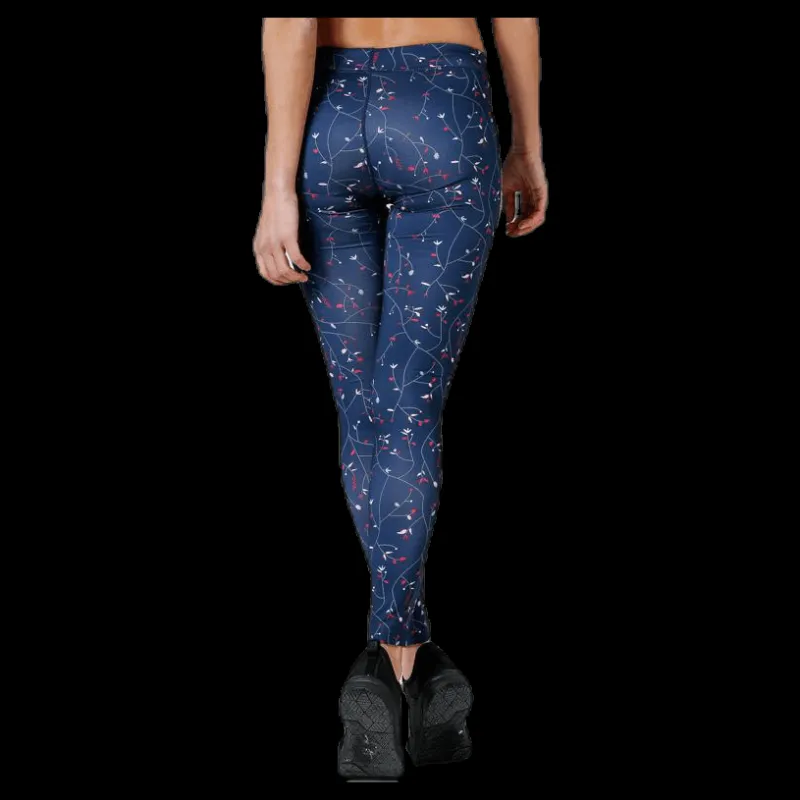 Kari Traa Sjølvsagt Tights Blue Blå Clearance