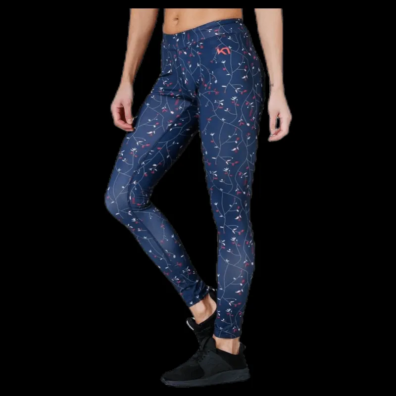 Kari Traa Sjølvsagt Tights Blue Blå Clearance