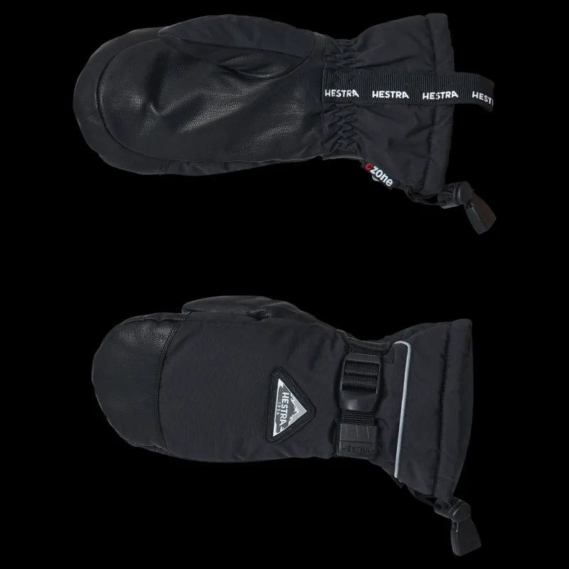Discount Hestra Skare Czone Jr Mitt Black Svart