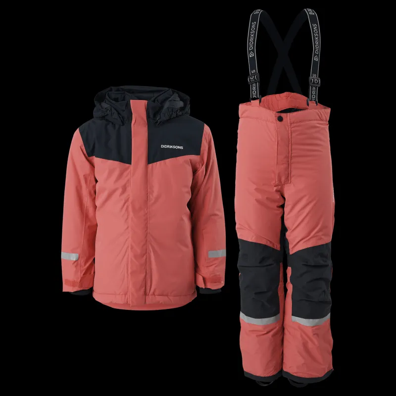 Didriksons Skare Kids Set Pink Rosa