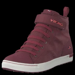 Clearance Viking Skien Mid Gtx Wine/coral Lila
