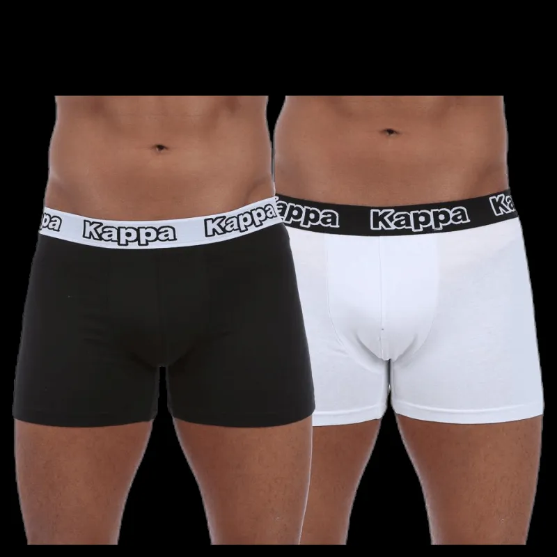 Kappa Skin Sashi 2-pack White/Black Vit och Svart Best