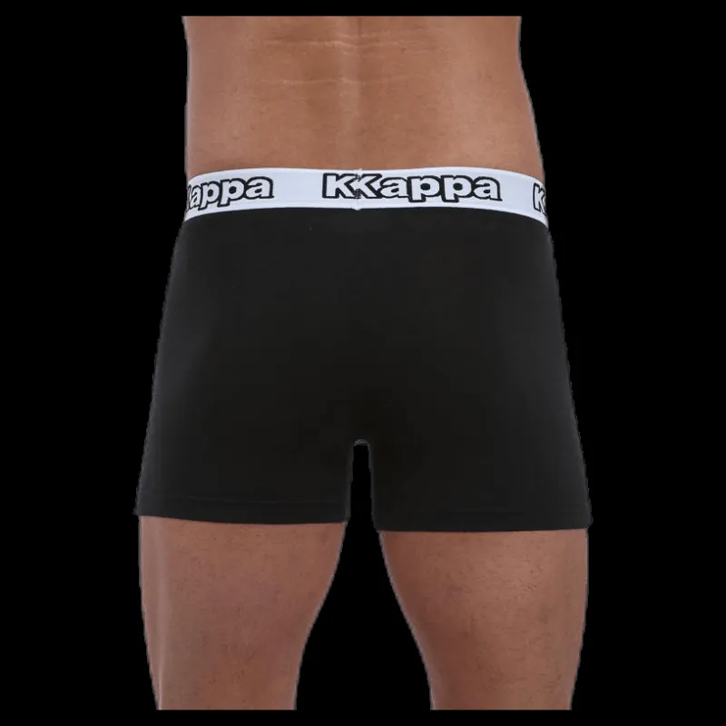 Kappa Skin Sashi 2-pack White/Black Vit och Svart Best