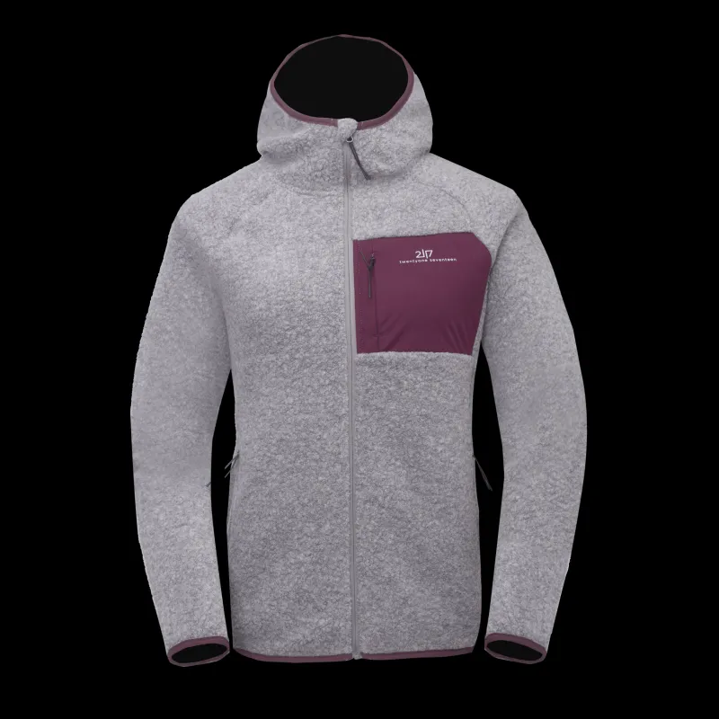 Clearance 2117 of Sweden Skord Pile Hoodie W Grey Grå