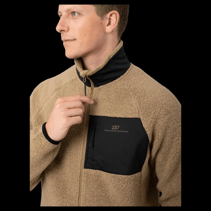Discount 2117 of Sweden Skord Pile Jacket M Kitt/brown Brun