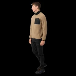 Discount 2117 of Sweden Skord Pile Jacket M Kitt/brown Brun
