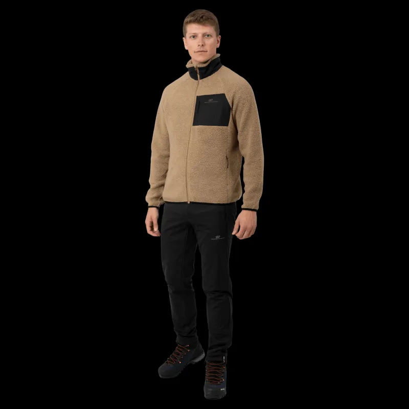 Discount 2117 of Sweden Skord Pile Jacket M Kitt/brown Brun